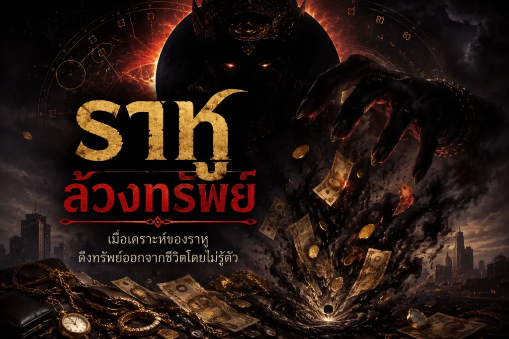 ดาวราหูสีดำแดงกับพลังแห่งเคราะห์การเงินและความลุ่มหลง
