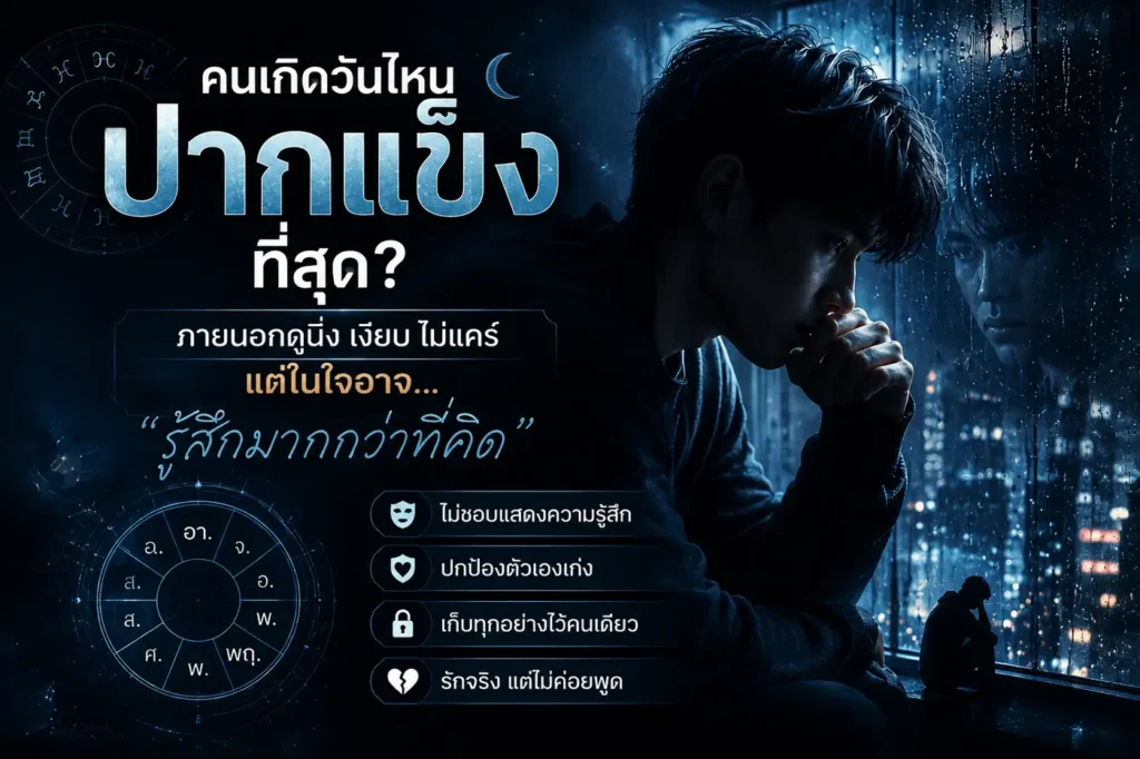 คนปากแข็งแต่เก็บความรู้สึก