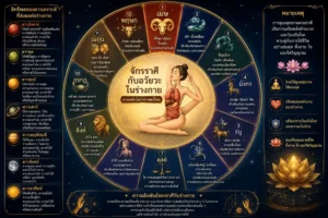 อวัยวะในร่างกายกับราศีทั้ง 12